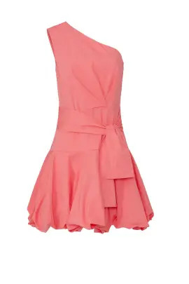 Derek Lam Collective
Coral One Shoulder Puff Dress
 | Rent the Runway