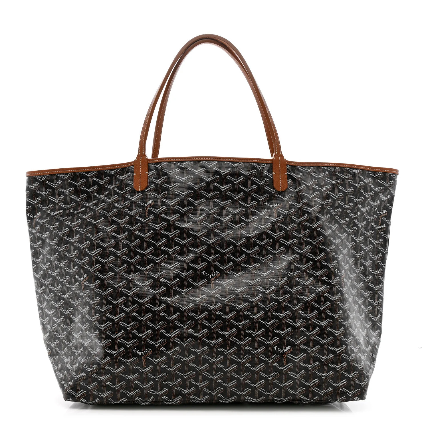 Goyardine Saint Louis GM Black Gold | FASHIONPHILE (US)