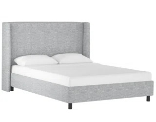 Joss & Main Alrai Wingback Upholstered Platform Bed | Wayfair | Wayfair North America