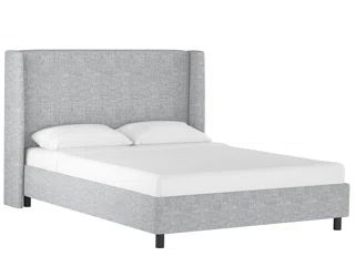 Joss & Main Alrai Wingback Upholstered Platform Bed | Wayfair | Wayfair North America