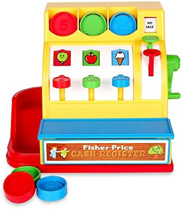 Basic Fun Fisher-Price Classic Toys - Retro Cash Register - Great Pre-School Gift for Girls and B... | Amazon (US)