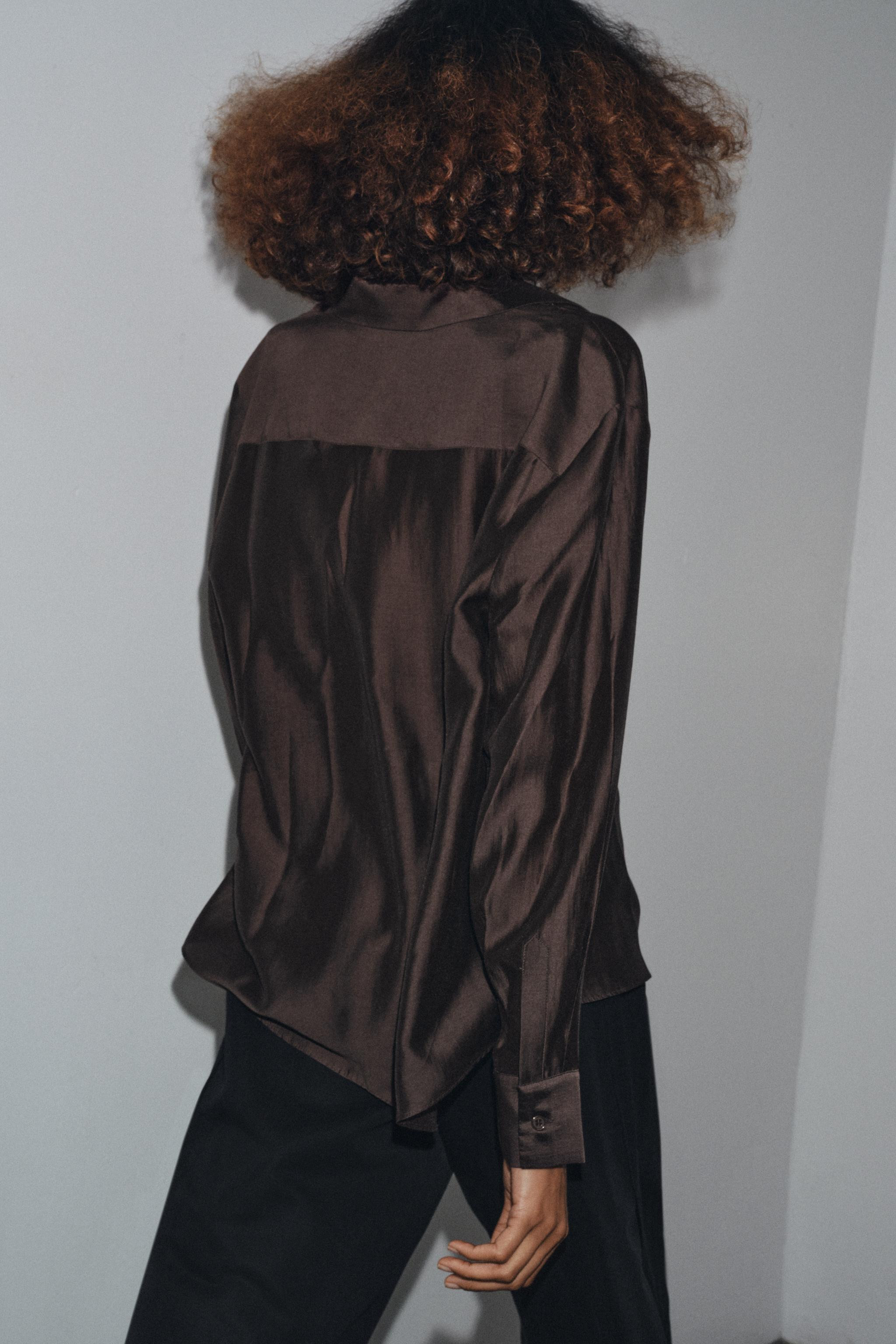 ZW COLLECTION EMBROIDERED POCKET SHIRT | Zara UK