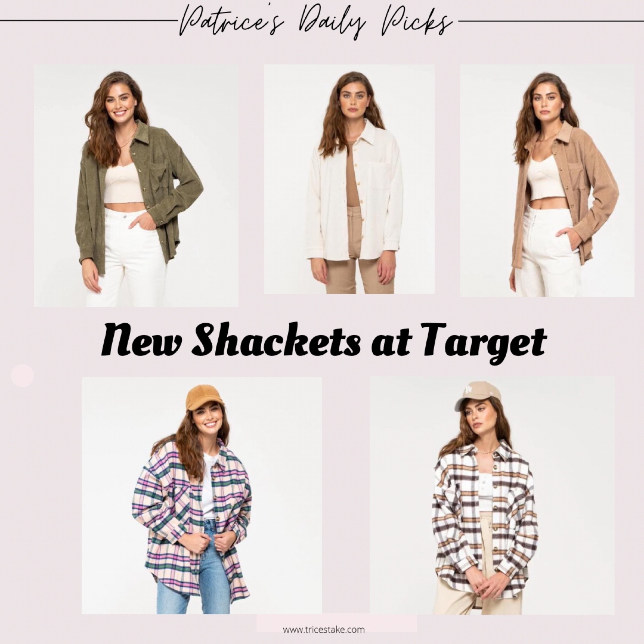 Shackets at Target ❤️






Fall fashion
Shackets
Outerwear
Neutral top


#LTKunder50 #LTKstyletip #LTKSeasonal