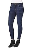 Democracy womens Democracy Women's Petite Ab Solution High Rise Jegging Jeans, Indigo, 10 Petite ... | Amazon (US)