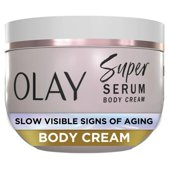 Olay Super Serum Body Cream, 10 fl oz, Rich Moisturizing Cream for Dry Skin with Super Serum Comp... | Walmart (US)