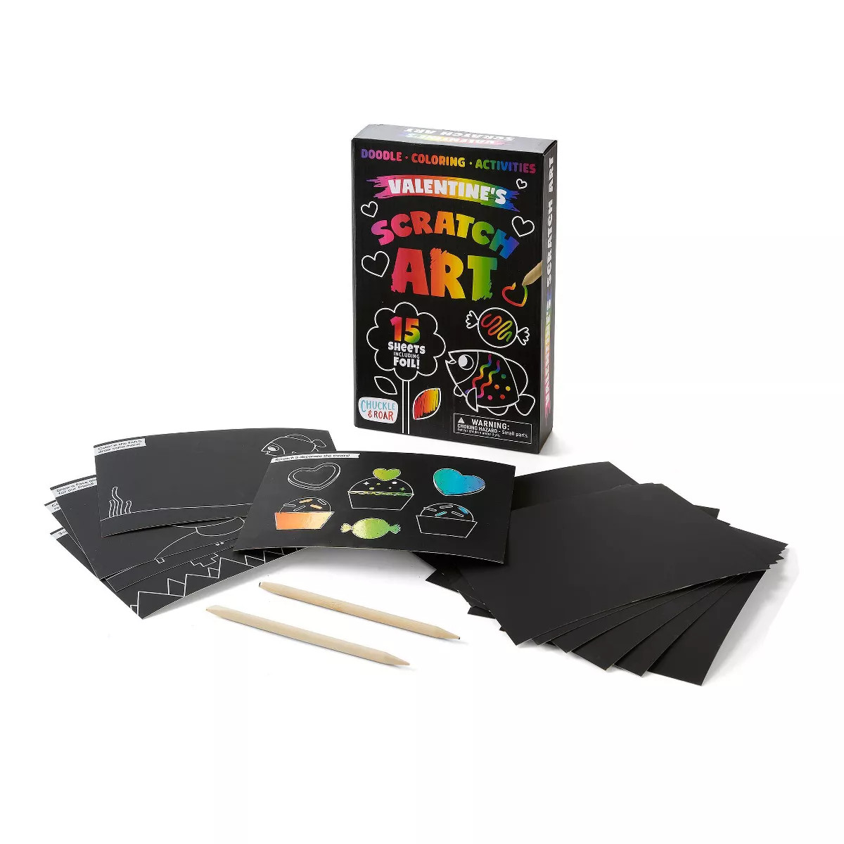 Chuckle and Roar: Valentines Day Scratch Art | Target