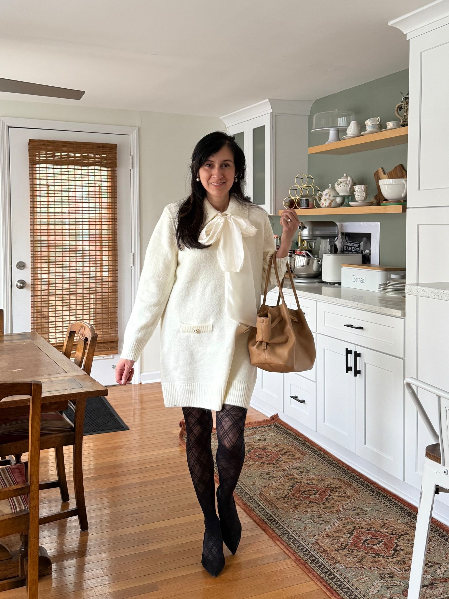 Looking for something feminine classic and chic that you can wear to work? This English Factory mini sweater dress is absolutely adorable and so easy to style. Perfect for the office with the right accessories. It can seamlessly transition from work to weekend 💕

#LTKSeasonal #LTKWorkwear #LTKootd