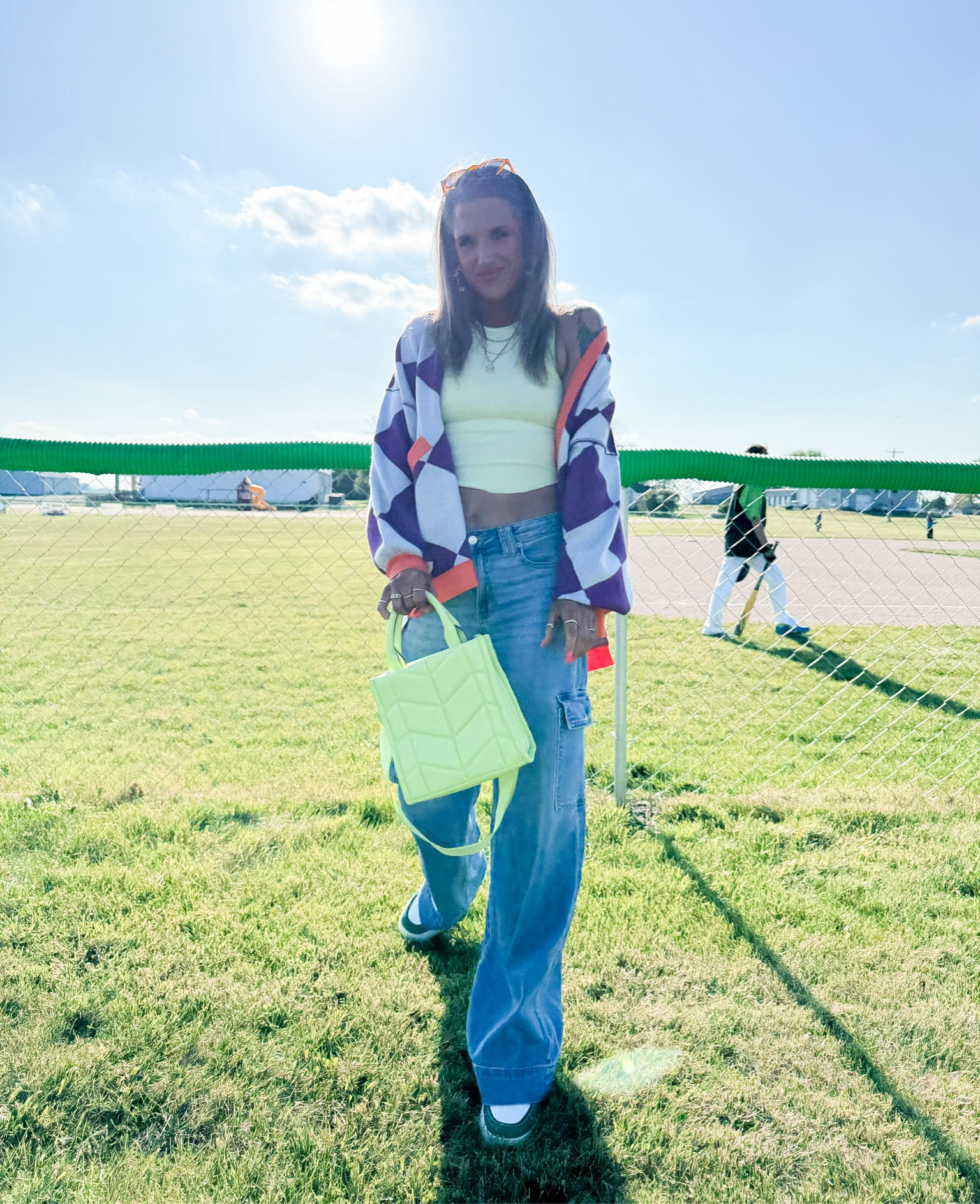 Spring cozy vibe | Free People sale finds | Aerie tank only $7 and so cozy I own it in 6 colors | A&E baggy cargo jeans | target accessories | DSW sneakers only $40

#freepeople #boho #baggy #colorful #springlook 

#LTKstyletip #LTKsalealert #LTKfindsunder100