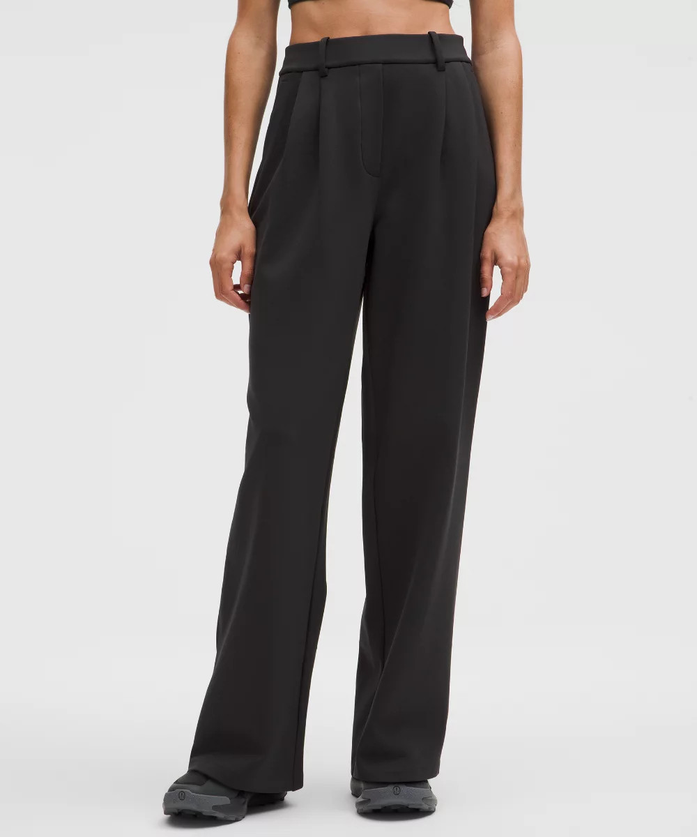Daydrift High-Rise Wide-Leg Trouser Regular   Brushed | lululemon (AU)