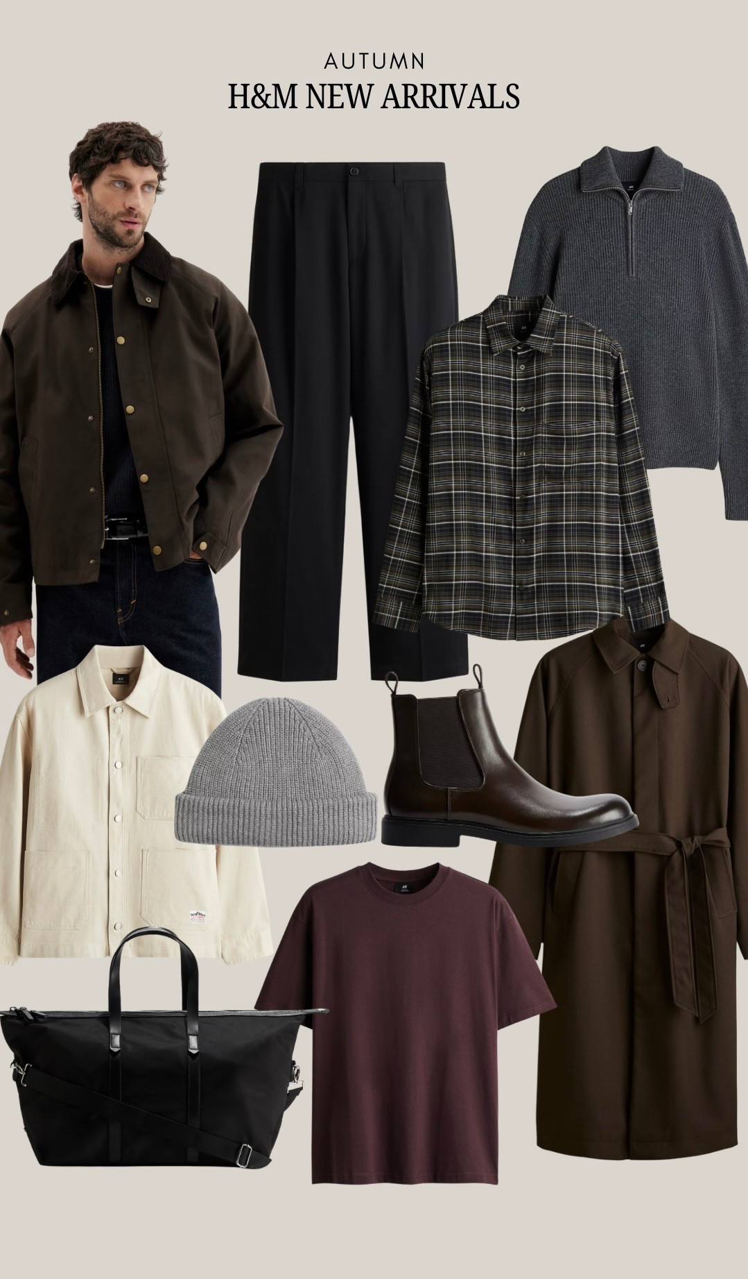 H&M new in menswear for autumn 🍂 

#LTKautumn #LTKeurope #LTKmens