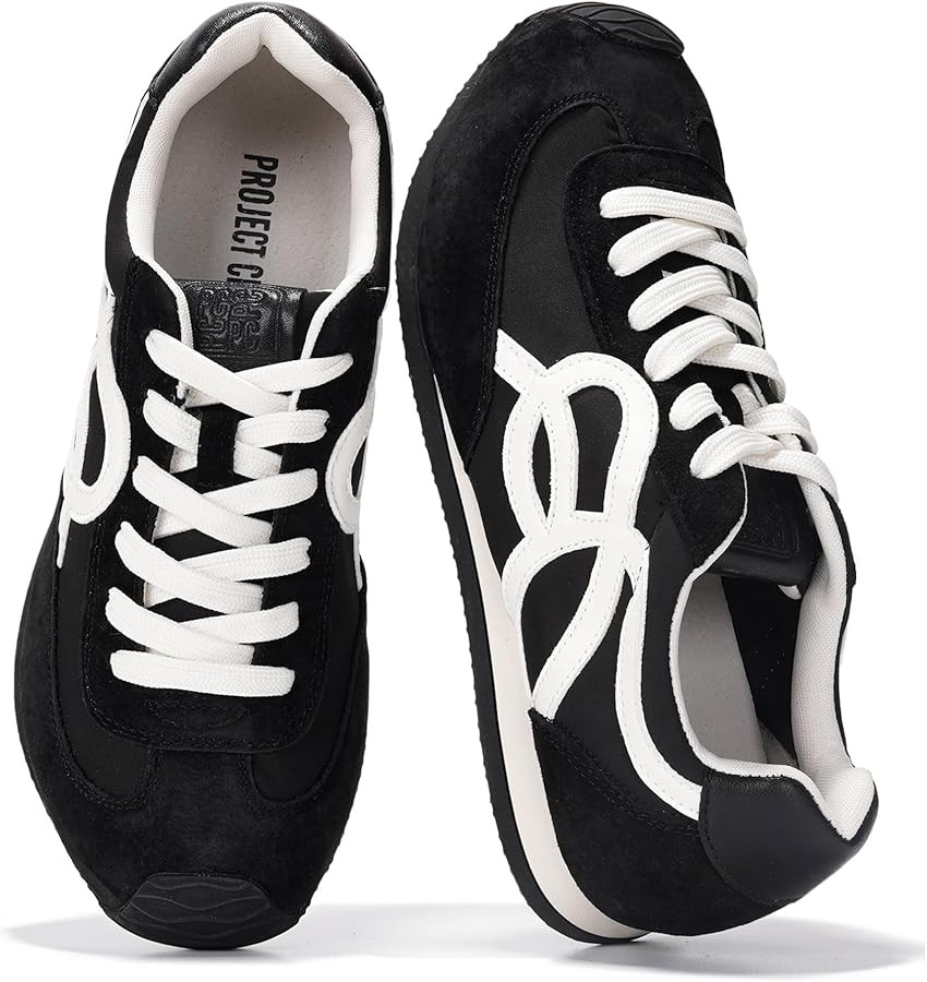 Project Cloud Womens Shoes with Leather Memory Foam Insole Trendy Sneakers for Women - Lightweigh... | Amazon (US)