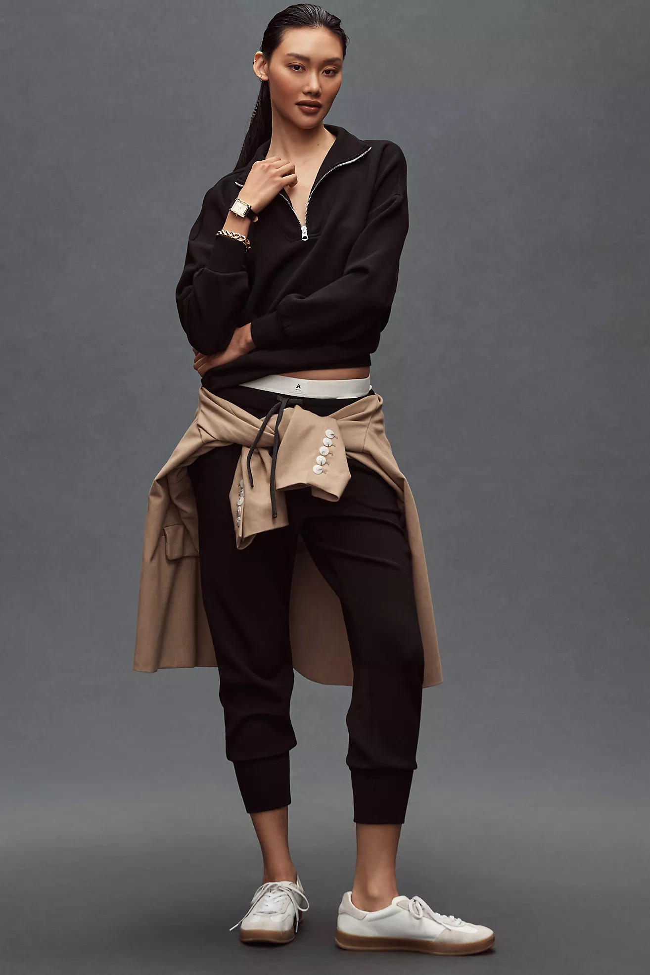 Varley Hawley Half-Zip Sweatshirt | Anthropologie (US)