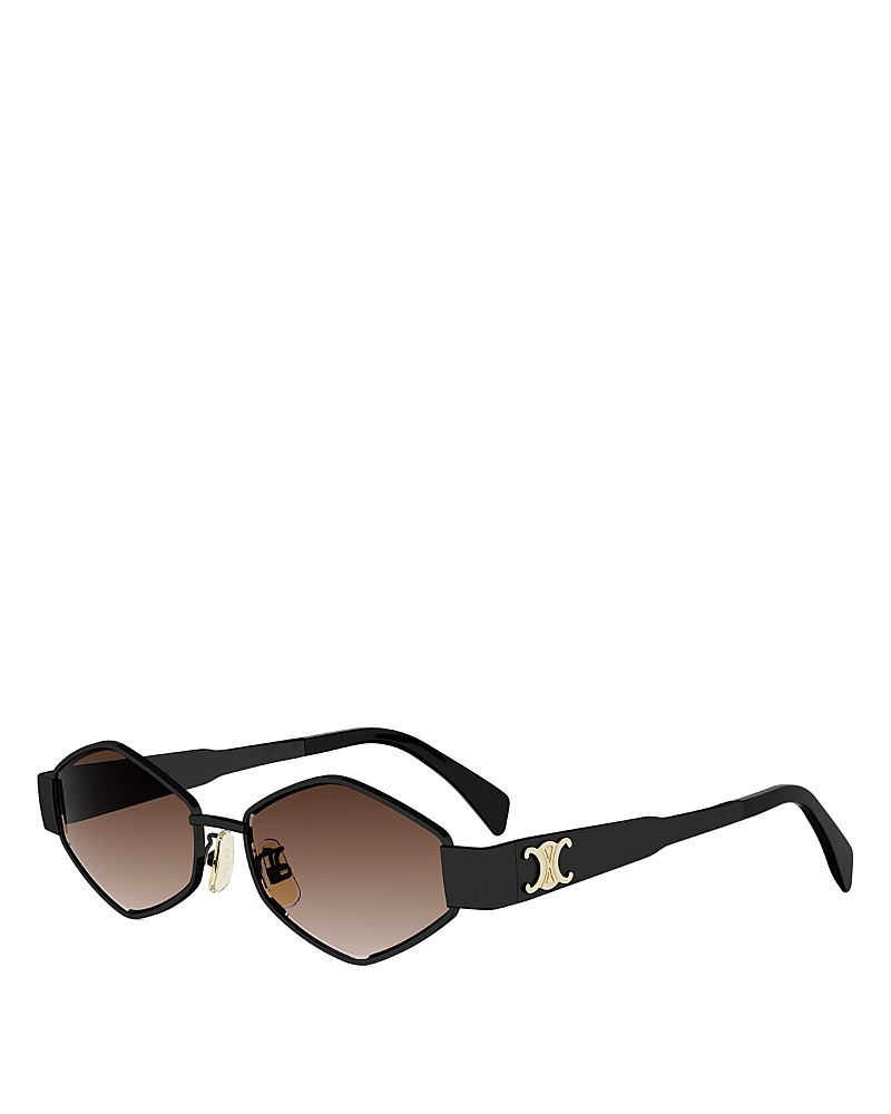 Celine Metal Triomphe Geometric Sunglasses, 54mm | Bloomingdale's (US)