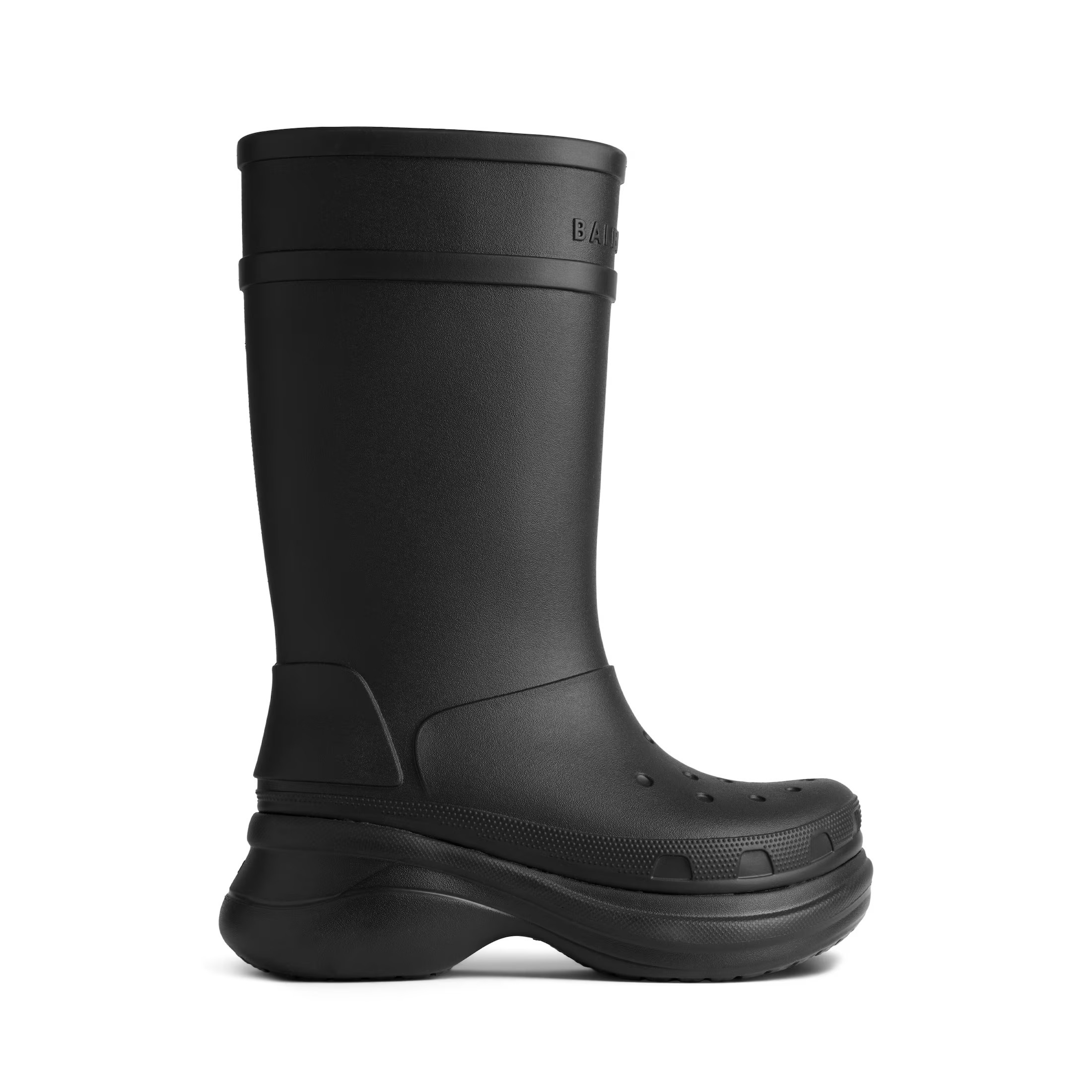 Balenciaga Crocs Boot - Black - Women's | Balenciaga