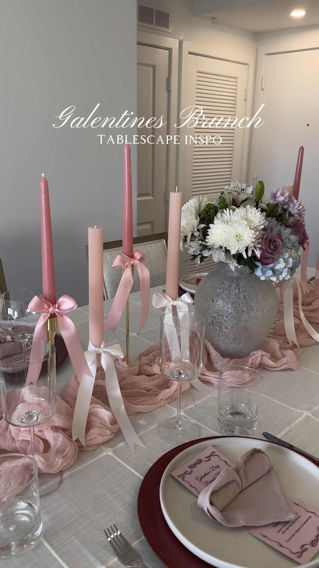 Simple and cute Galentines table 🎀💘

#LTKParties #LTKSeasonal #LTKHome