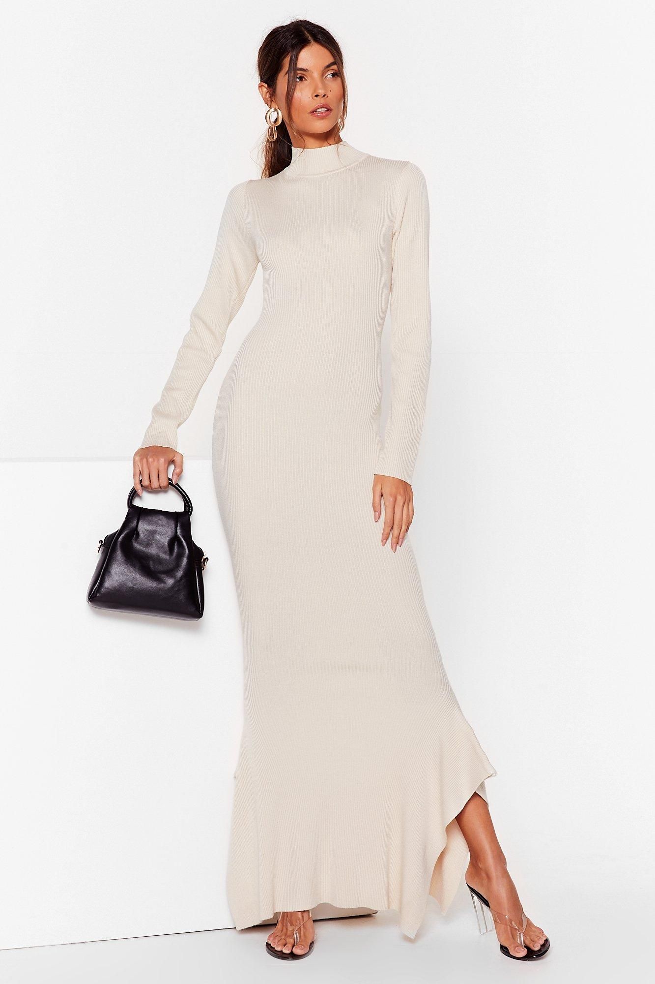 This Frill Do Ribbed Maxi Dress | NastyGal (US & CA)