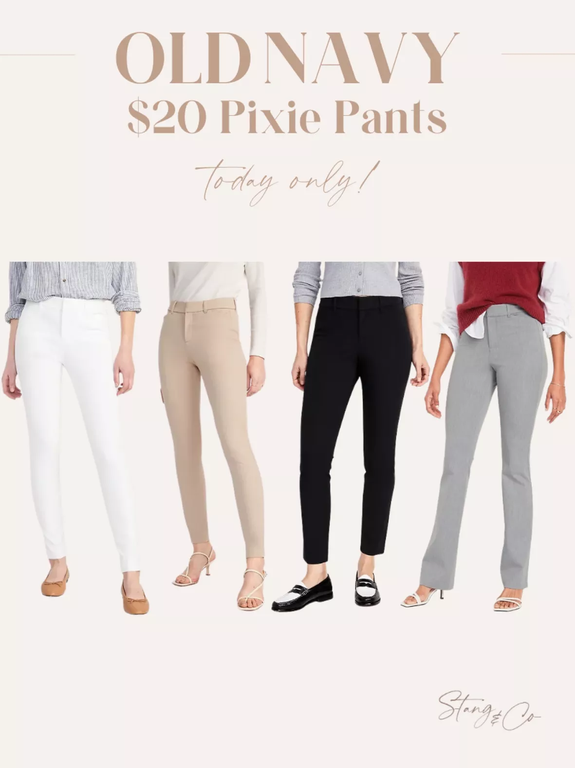 High-Waisted Pixie Skinny Pants