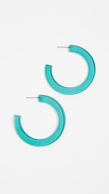 Acrylic Hoop Earrings | Shopbop