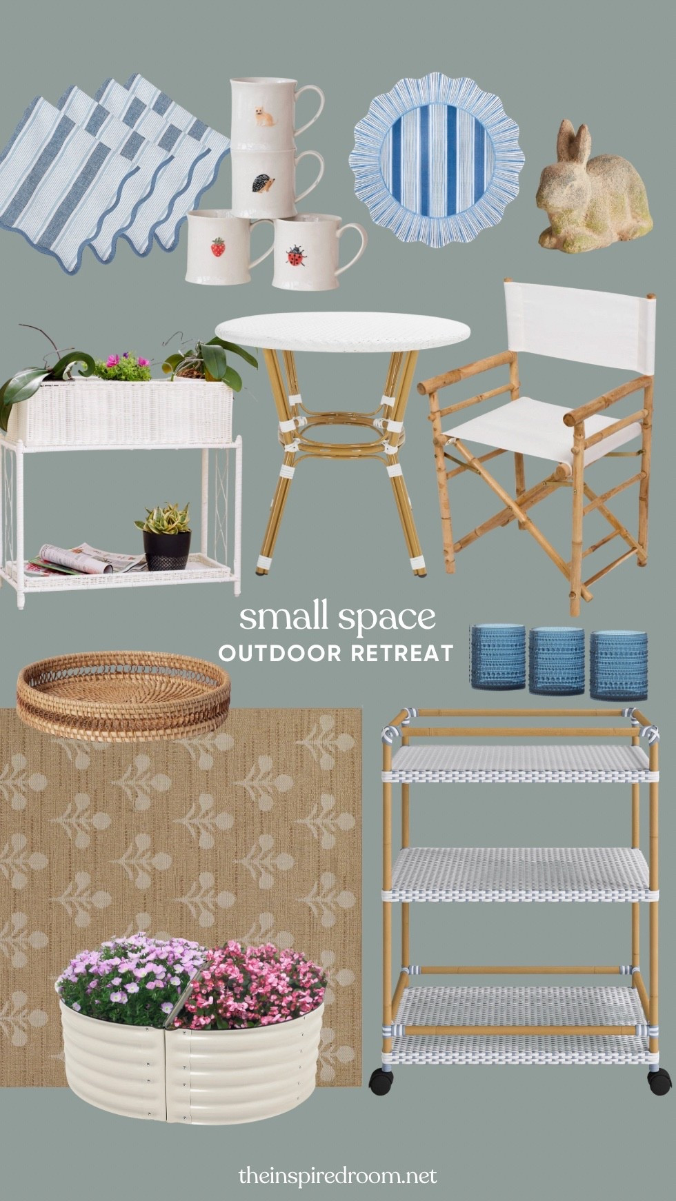 #ad A few favorite pieces that helped turn our tiny deck into our favorite little escape 🩵

If you’re refreshing your outdoor spaces this year, there are so many beautiful, space-smart options at @Wayfair . You can make even the smallest area feel like your own oasis! 

I linked our rug, table, folding chairs, and the coolest wicker planters (they convert into multiple setups!) + more outdoor finds.

#wishyouwerehere #outdoorliving #wayfair #wayfairpartner

#LTKSeasonal #LTKSaleAlert #LTKHome
