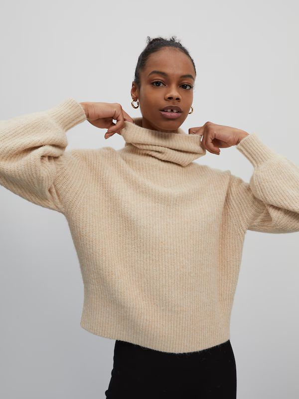 EDITED Pullover 'Aleka' in Beige | ABOUT YOU (DE)