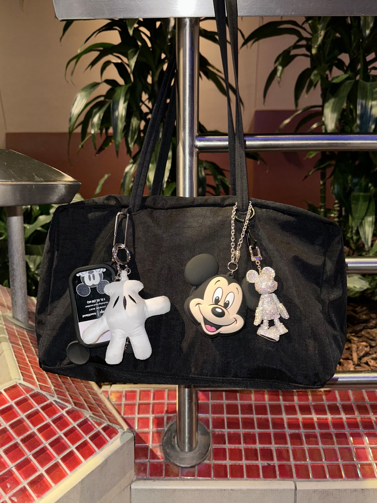 Mickey themed bag for Disney day  

#LTKTravel #LTKStyleTip