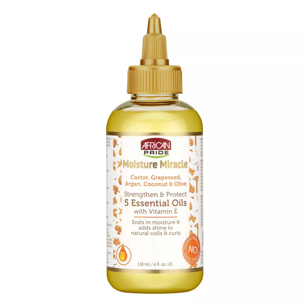 African Pride Hair Moisture Miracle Strengthen and Protect 5 Essential Oils - 4 fl oz | Target