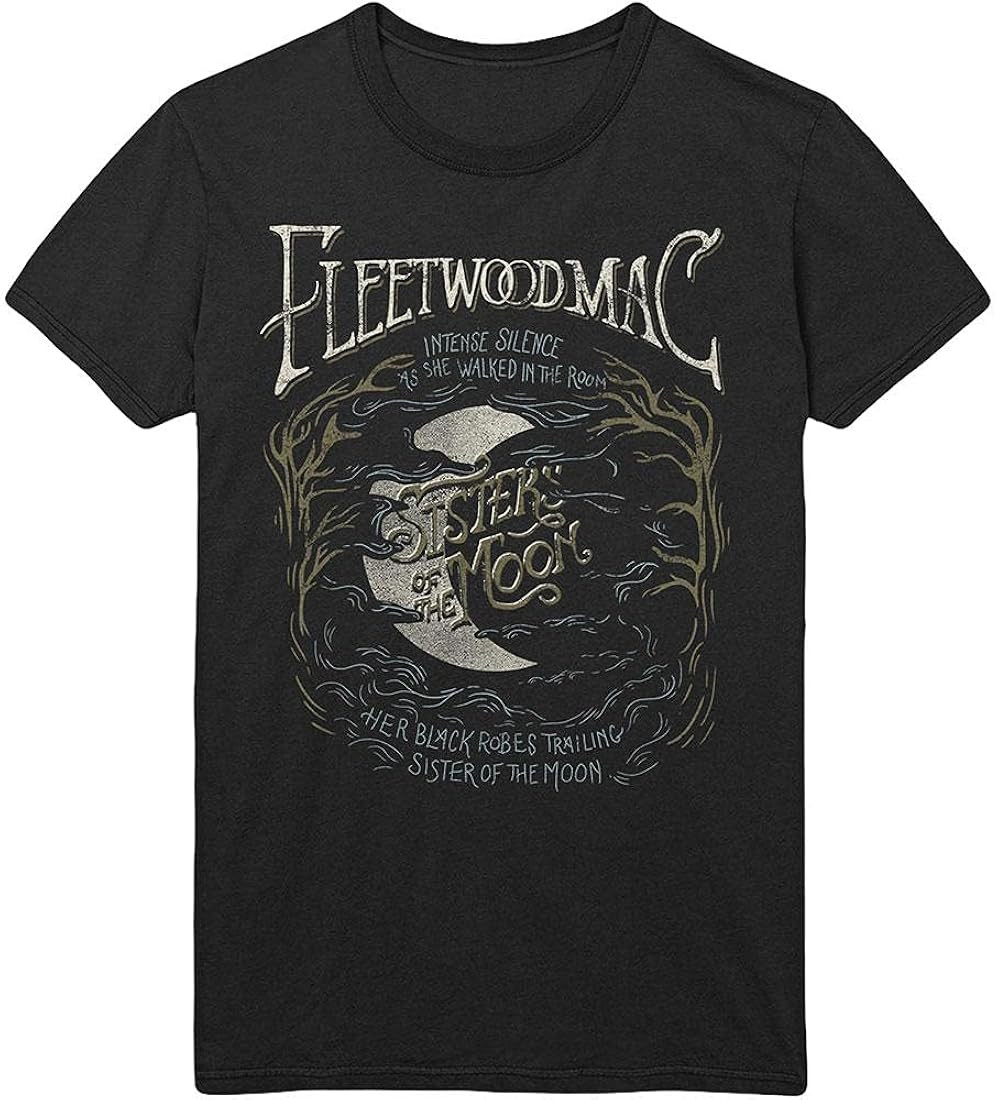 Fleetwood Mac 'Sisters of The Moon' (Black) T-Shirt | Amazon (US)