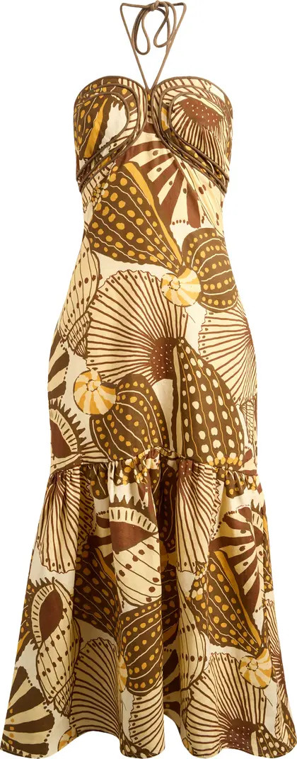 Shell Mix Sand Linen Dress | Nordstrom