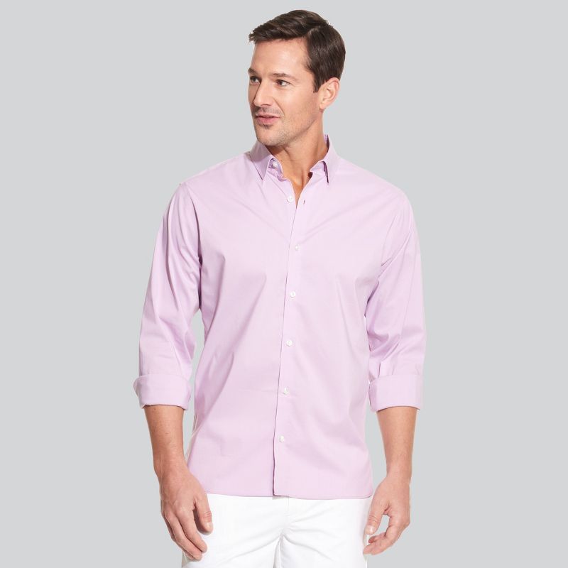 Van Heusen Men's Long Sleeve Button-Down Shirt | Target
