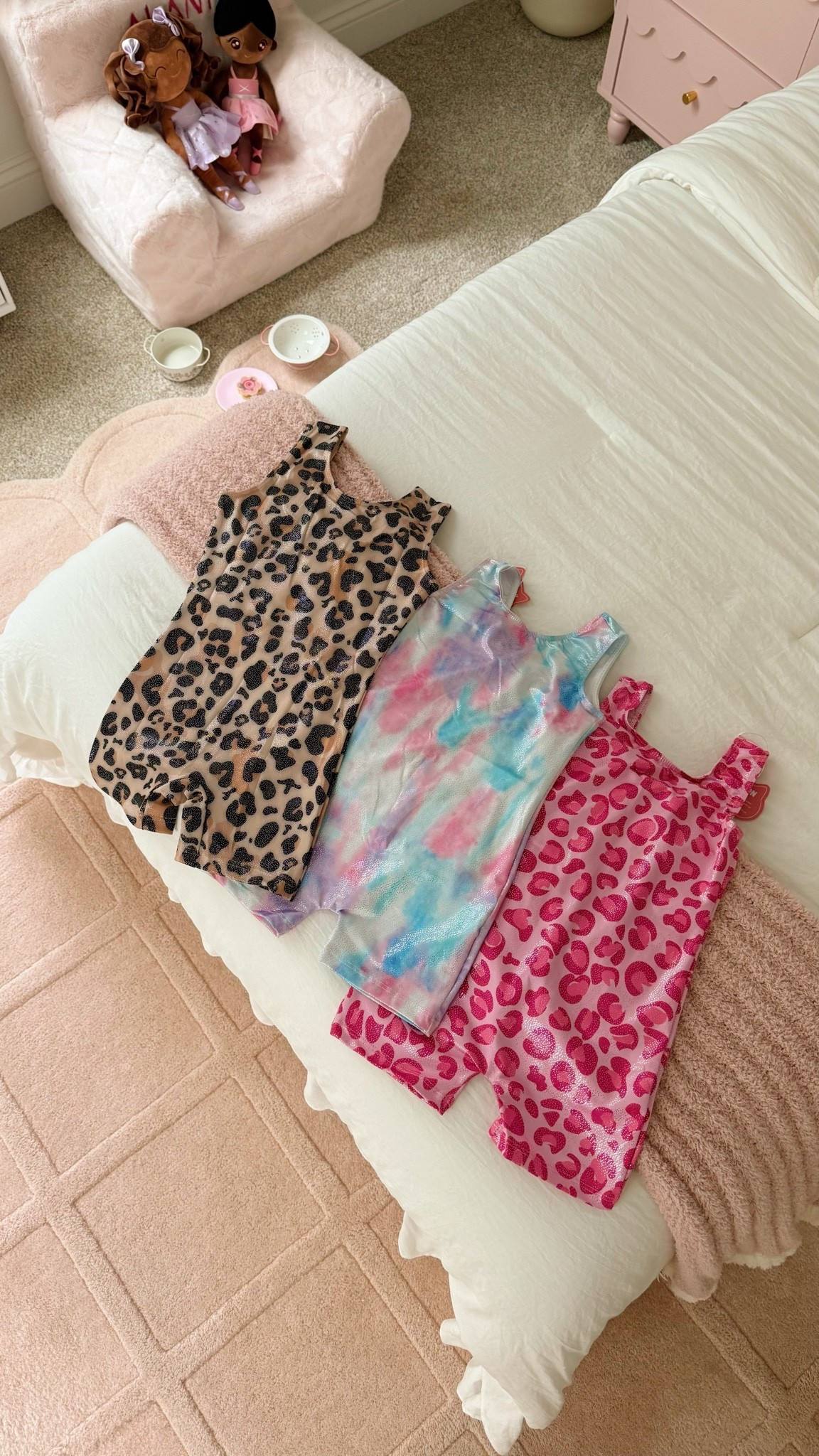Leotards for toddler💖 

Got these for my 3 year old to wear to gymnastics. So cute & affordable! I also got a blue one that is still on the way from the same brand

#LTKKids #LTKmomlife