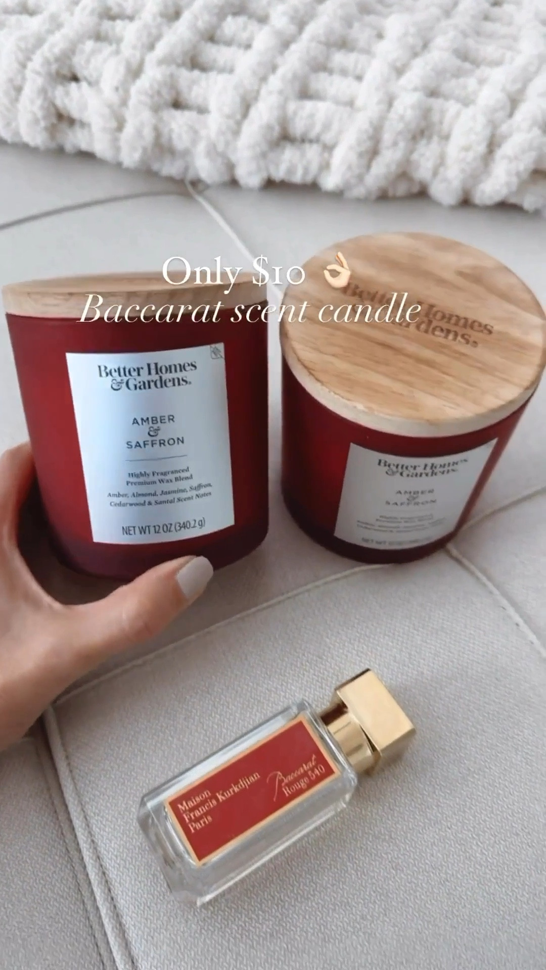 The perfect luxury scent candle for only 10 🙌🏻 baccarat scent candle 👌🏻
Perfect for the holidays or even as a gift 




#LTKHome #LTKBeauty #LTKGiftGuide