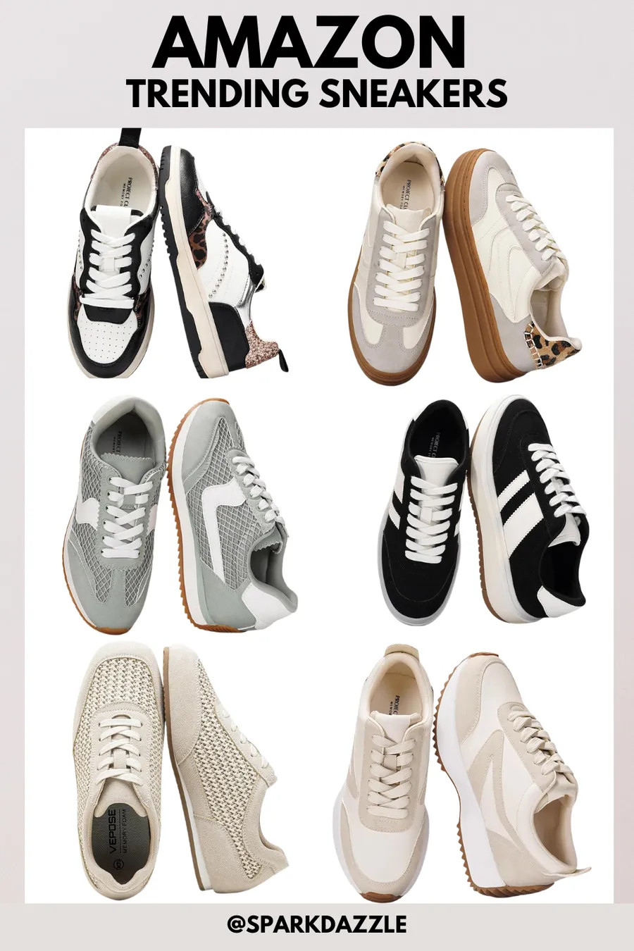 Amazon Trending Sneakers 👟✨ These Amazon sneakers are everywhere right now—and for good reason. Stylish, comfy, and easy to pair with jeans, dresses, and everyday outfits. Neutral tones, gum soles, and sporty-chic vibes make these perfect for casual fall-to-spring looks. amazon sneakers, trending sneakers, everyday sneakers, casual outfit shoes, neutral sneakers, comfy walking shoes, amazon fashion finds, street style sneakers, affordable sneakers, minimalist footwear #amazonsneakers #pinterestfashion #trendingfinds #casualstyle #everydayfashion #sneakerstyle #amazonmusthaves