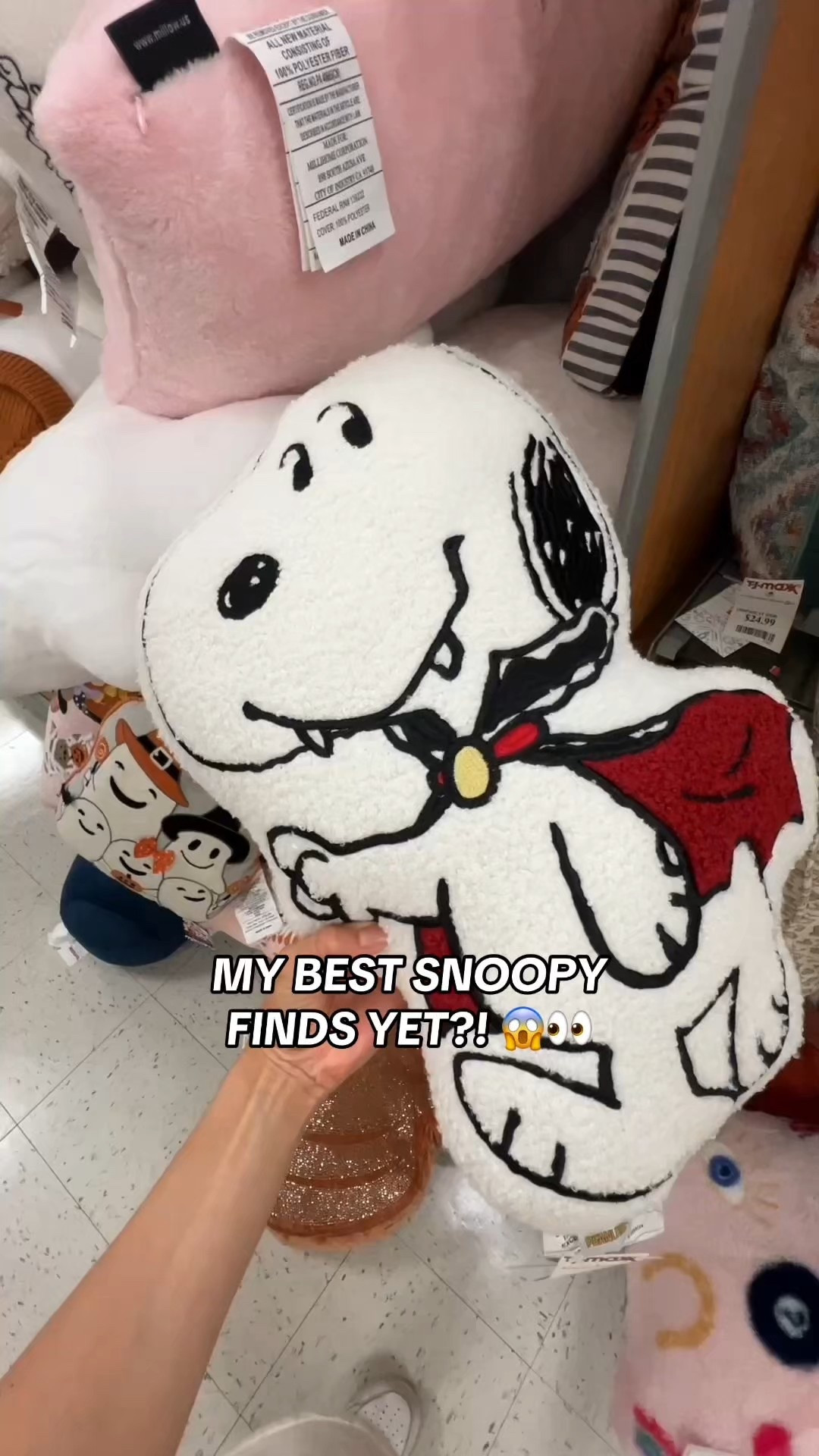 So many cute Snoopy finds at T.J.Maxx!!☺️

#snoopy #home #homedecor #pillow #bedding #halloween #falldecor #peanuts #tjmaxx #homegoods 

#LTKSaleAlert #LTKHome #LTKSeasonal