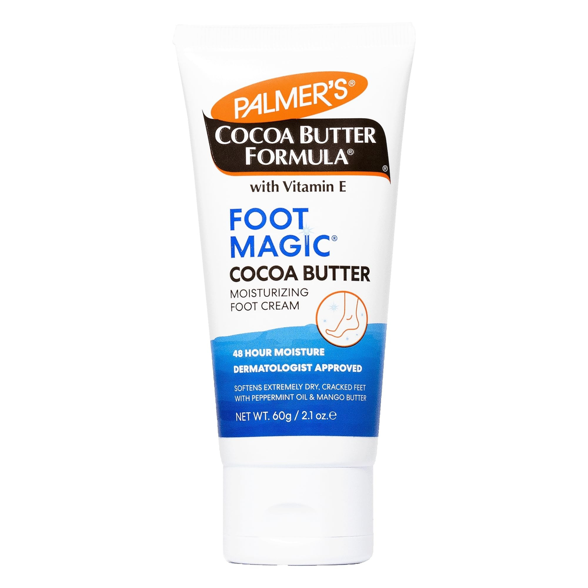 Palmer's Cocoa Butter Formula Foot Magic Moisturizing Foot Cream for Dry, Cracked Heels, Feet Moi... | Amazon (US)