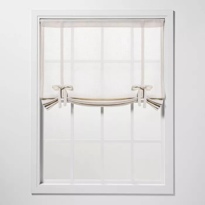 63"x42" Bonaire Light Filtering Balloon Shade - Threshold™ | Target