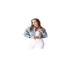 Love Tree Women's Juniors Cropped Denim Ripped Jean Jacket | Amazon (US)