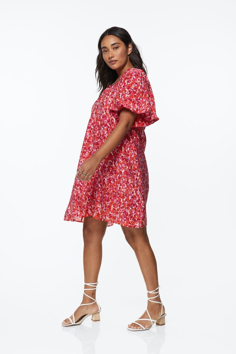 Voluminous Balloon-sleeved Dress | H&M (US + CA)