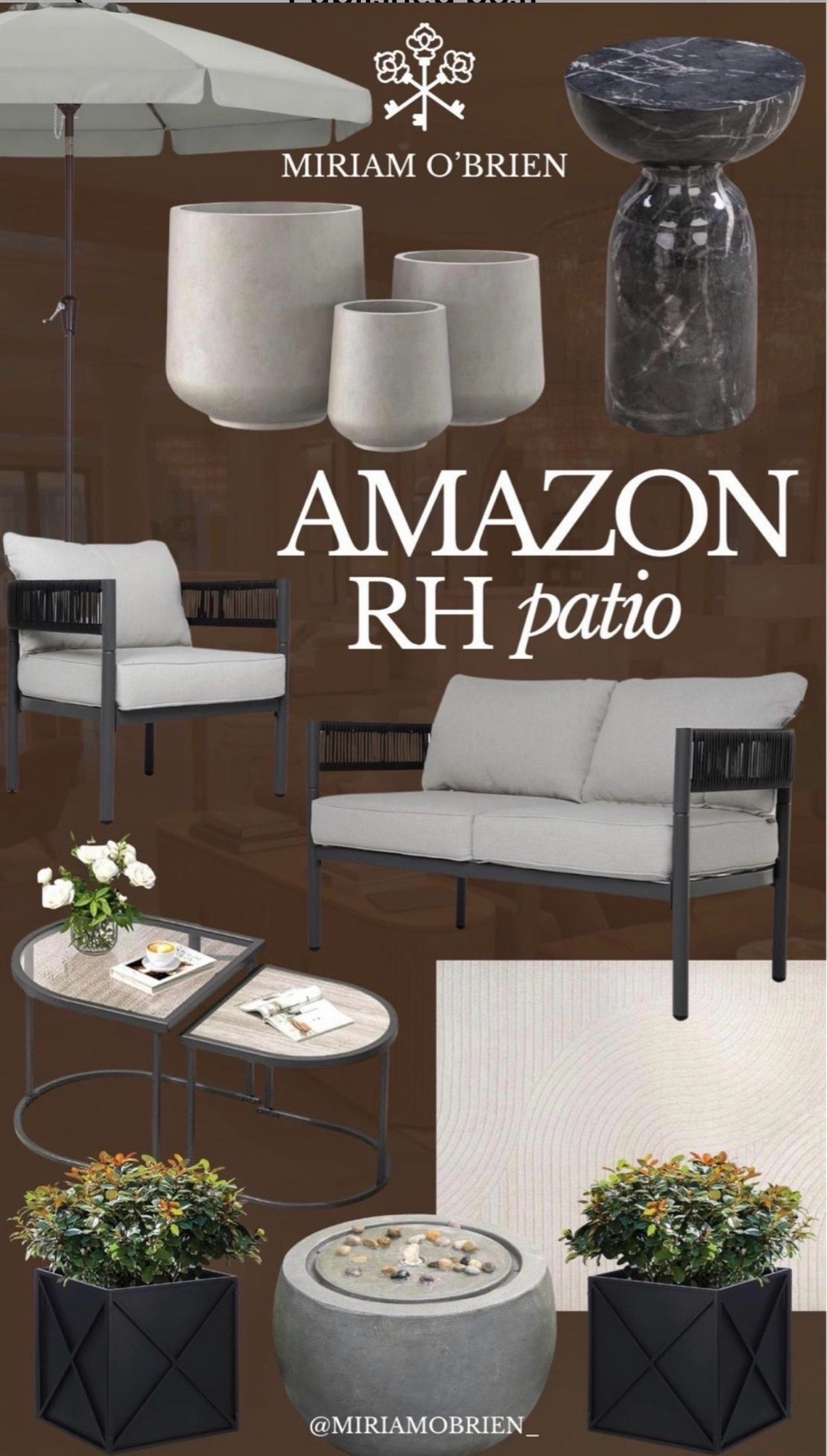 RH Patio inspo 
Follow me @miriamobrien on IG and TikTok!
#Amazon #Outdoor #ModernPatio #PatioMakeover

#LTKSeasonal #LTKOver40 #LTKHome

#LTKSeasonal #LTKOver40 #LTKHome

#LTKSeasonal #LTKOver40 #LTKHome