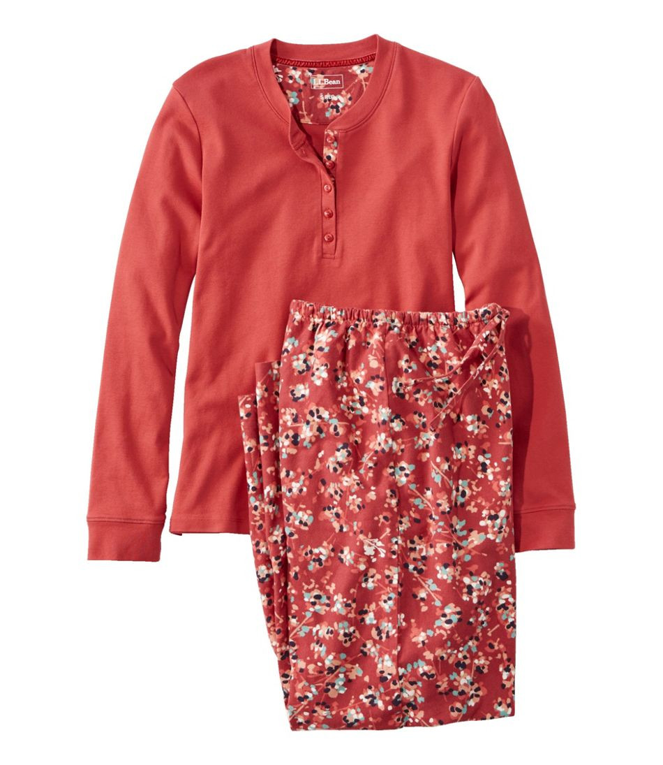 Women's Cozy PJ Set, Print | L.L. Bean