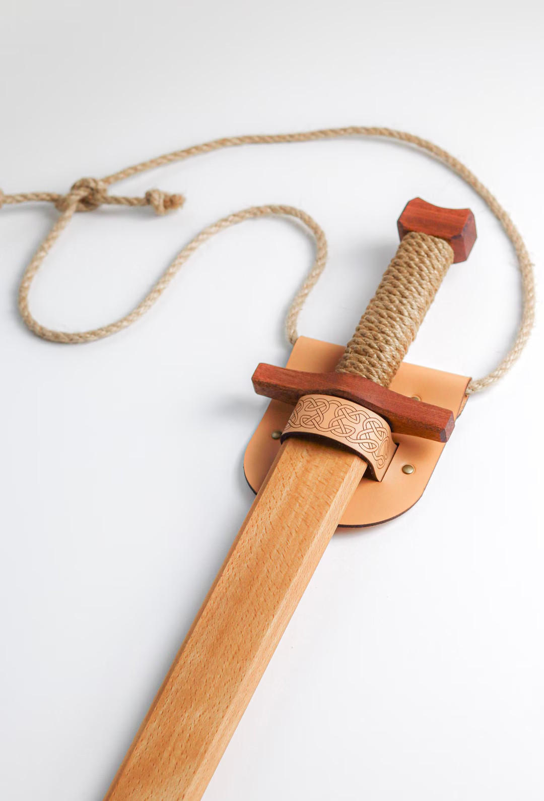 Personalised Wooden Sword With Leather Holder for Kids, Pretend Play Wooden Toy, Kids Toy Knight ... | Etsy (US)