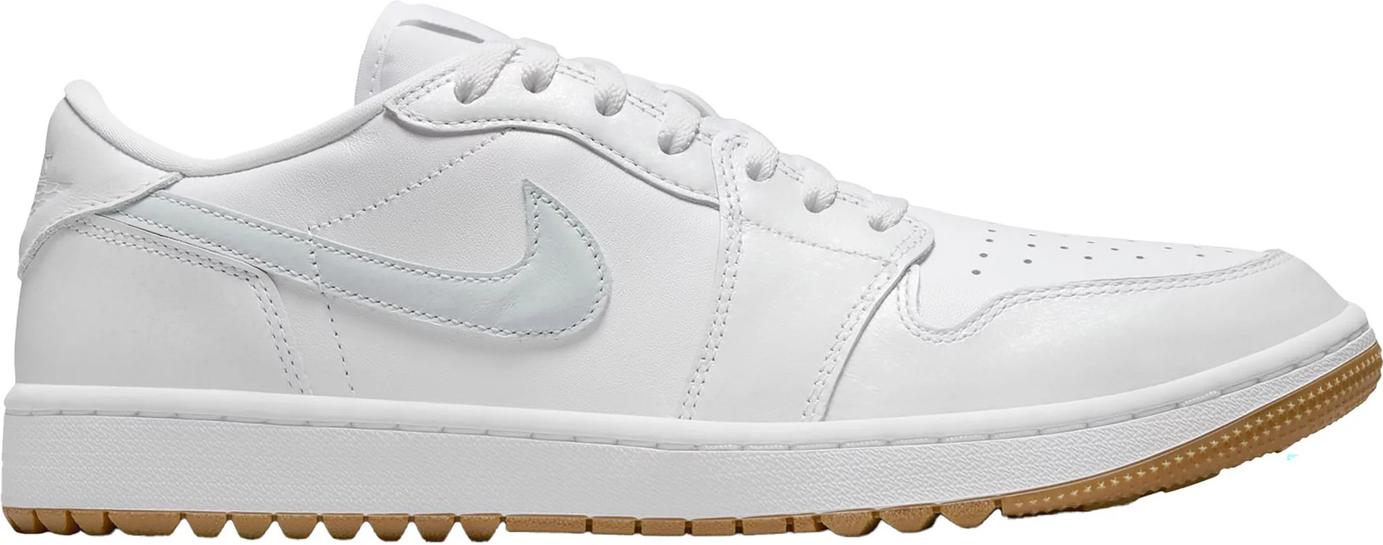 Air Jordan Men's 1 Low G Golf Shoes, Size 4, White/Platinum | DICK'S Sporting Goods
