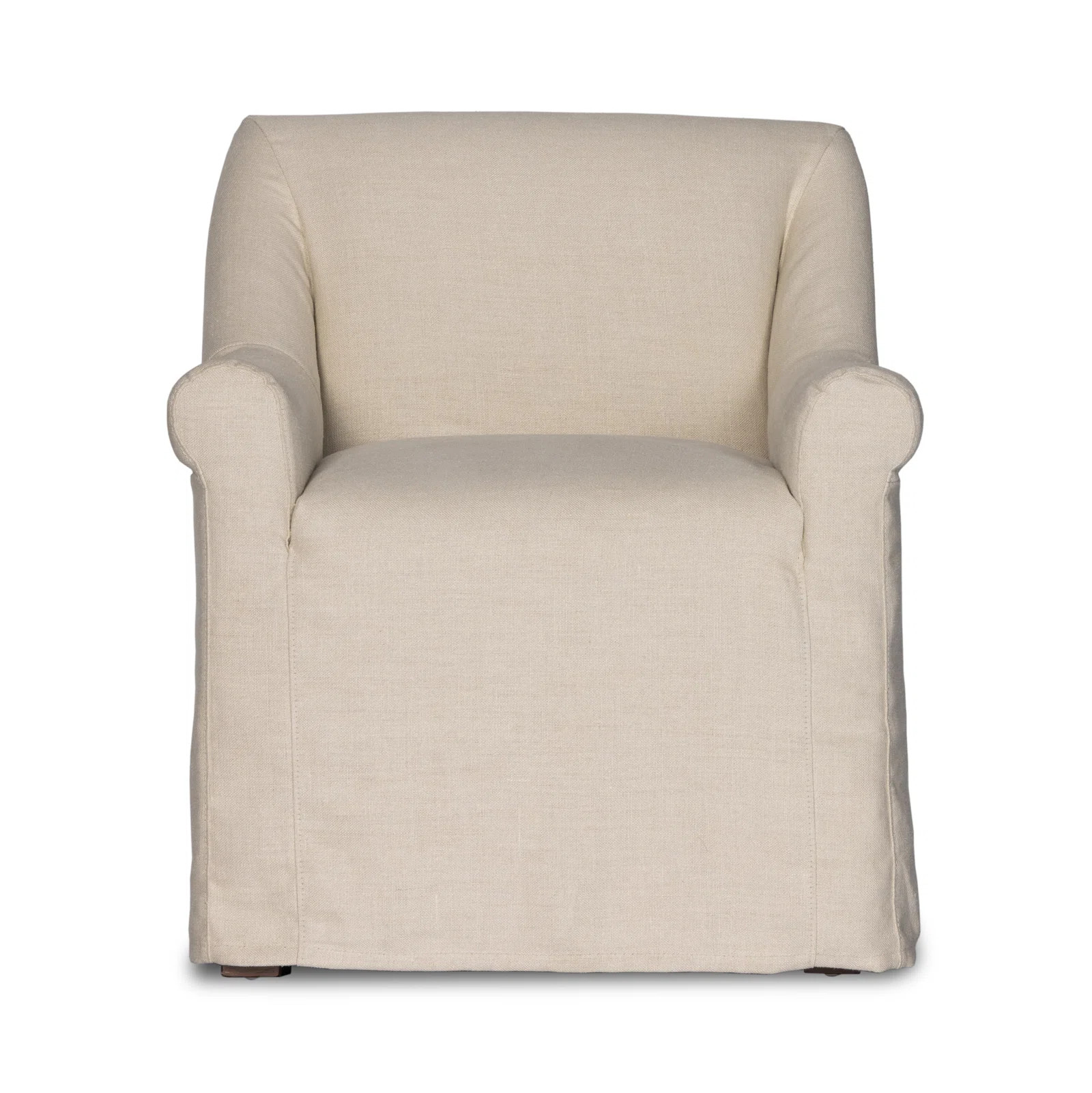 Brendell 20'' H Linen Upholstered Armchair | Wayfair North America