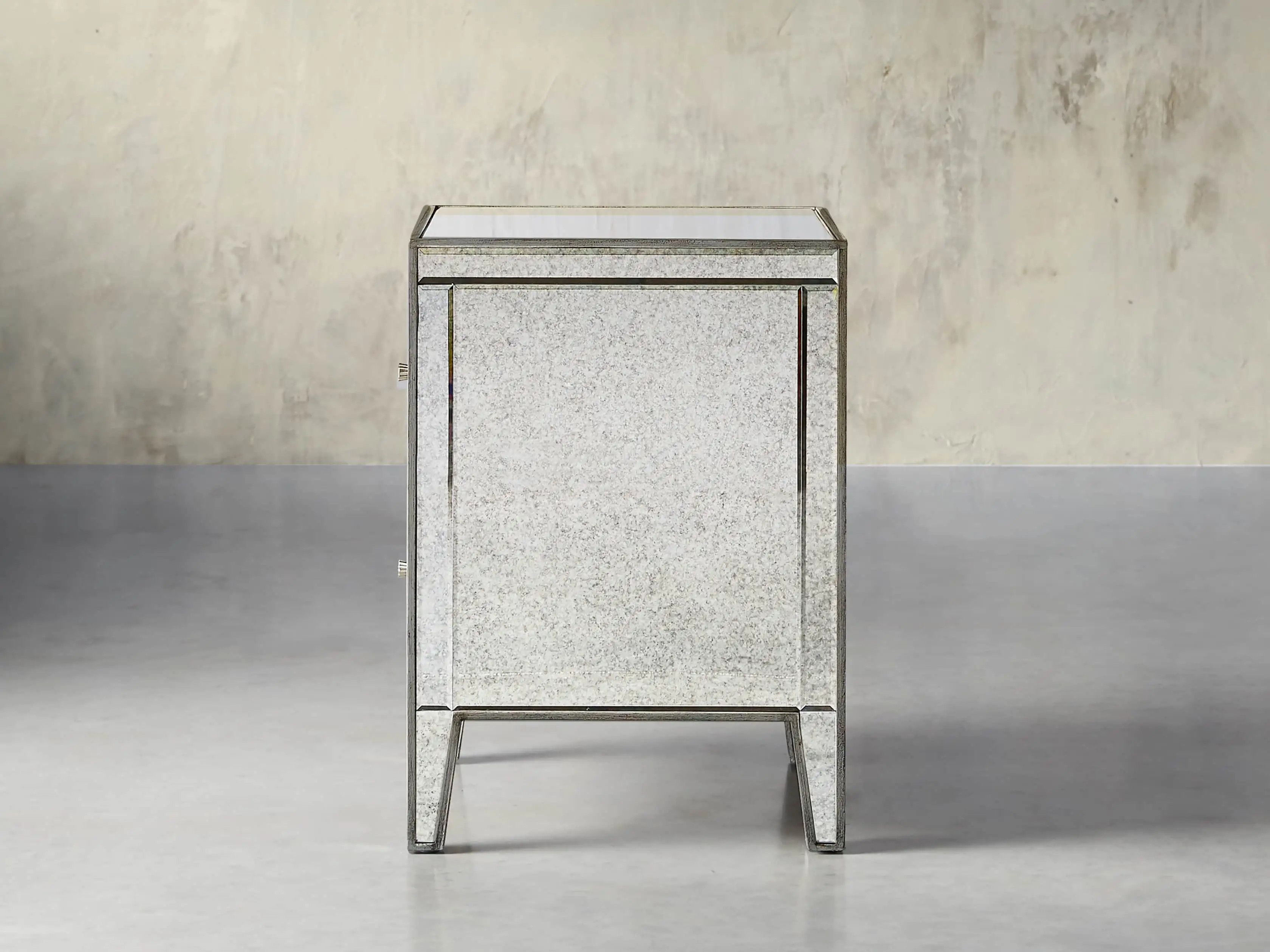 Reese Two Drawer Nightstand | Arhaus