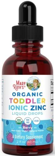 Toddler Liquid Ionic Zinc with Organic Glycerin by MaryRuth's, Zinc Sulfate for Immune Support, V... | Amazon (US)