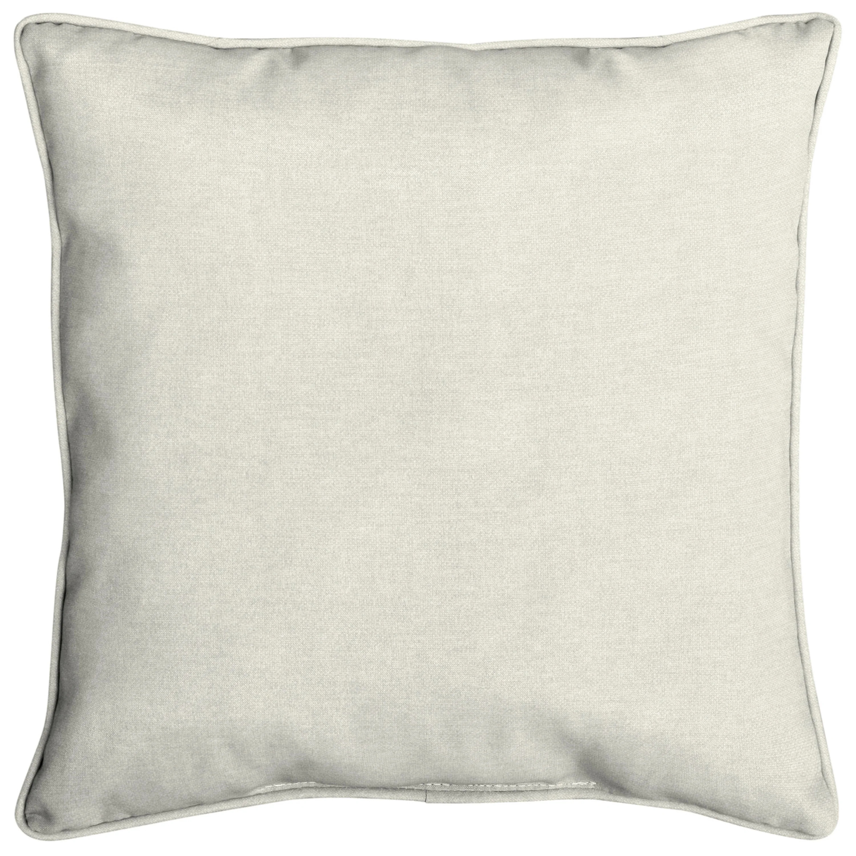 Better Homes & Gardens 20" x 20" Cream Polyester Outdoor Throw Pillow (1 Piece) | Walmart (US)