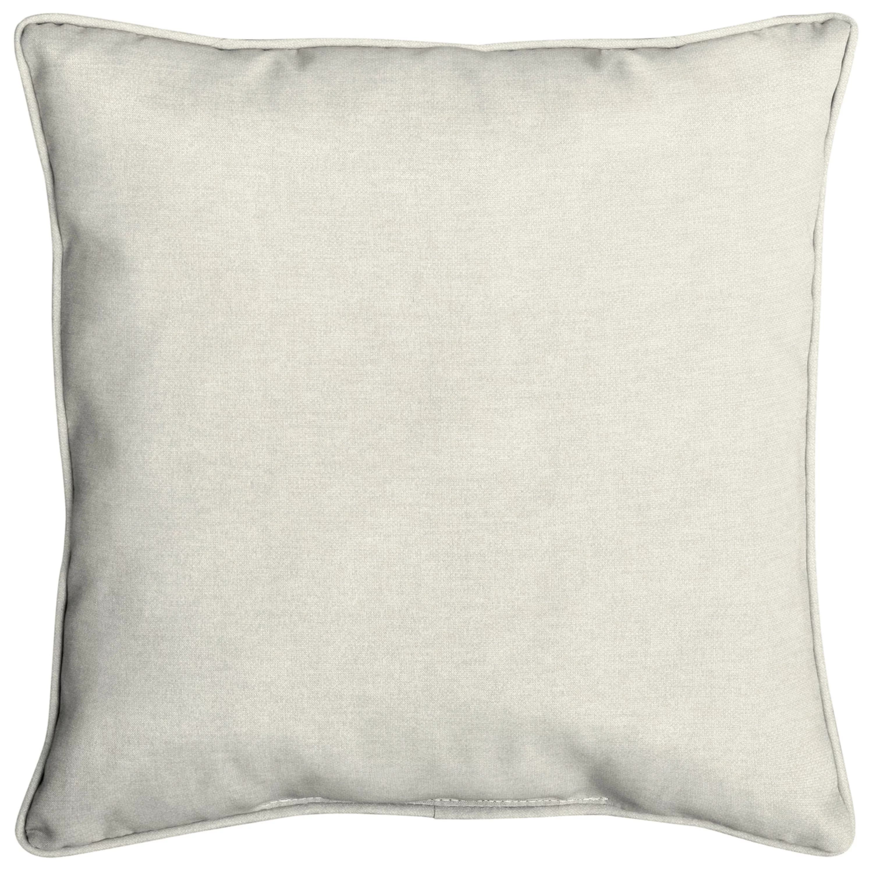 Better Homes & Gardens 20" x 20" Cream Polyester Outdoor Throw Pillow (1 Piece) | Walmart (US)