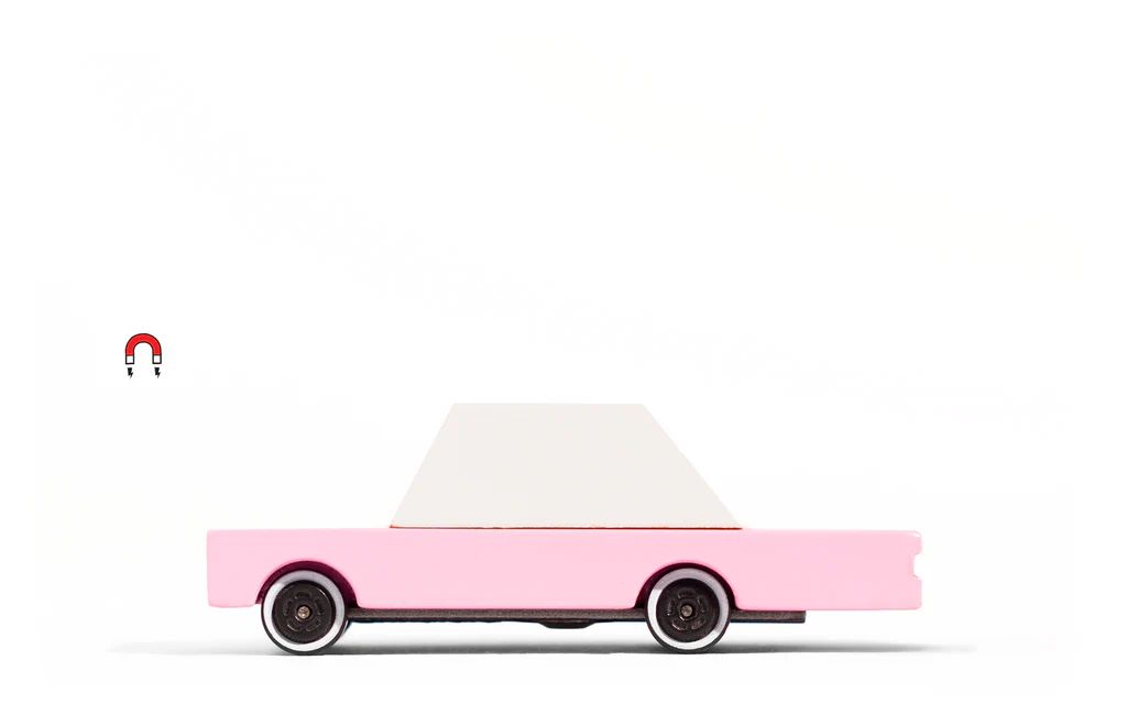 Pink Sedan by Candylab Toys | Mochi Kids