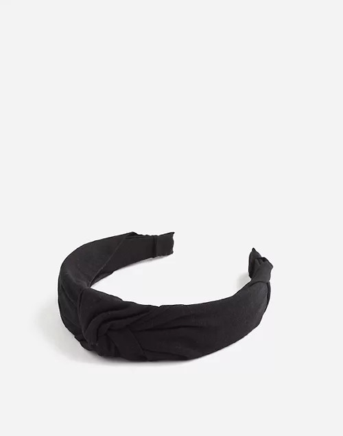 Knotted Covered Headband | Madewell