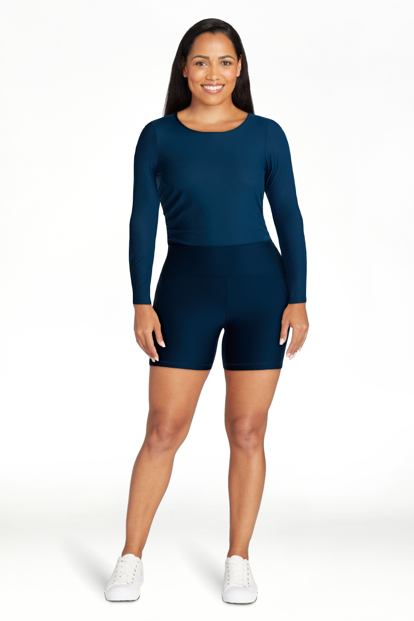 Avia Women's Shine Bike Shorts, 5" Inseam, Sizes XS-XXXL | Walmart (US)
