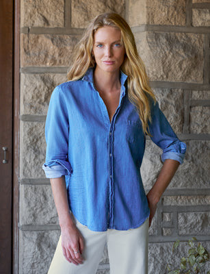EILEEN Vintage Stonewashed Indigo, Famous Denim Vintage Stonewashed Indigo / L | Frank & Eileen